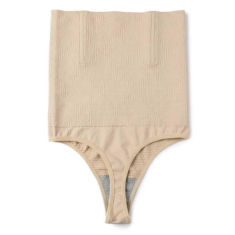 Shorty Taille Haute Sans Coutures — Sous-vêtement Sculptant Femme