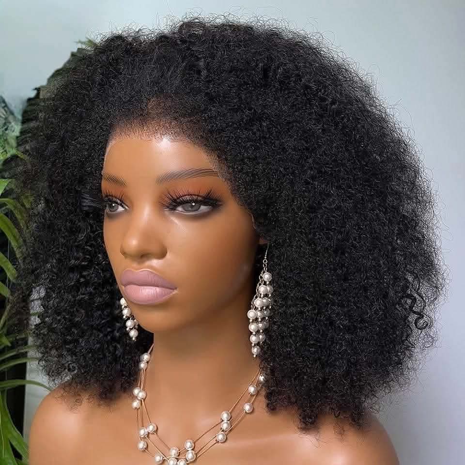 SÉRÉNA Afro Crown 16 pouces, Glueless 300 %