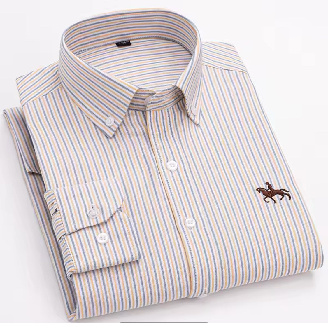 Chemise Homme Classique — Coupe Ajustée & Style Élégant