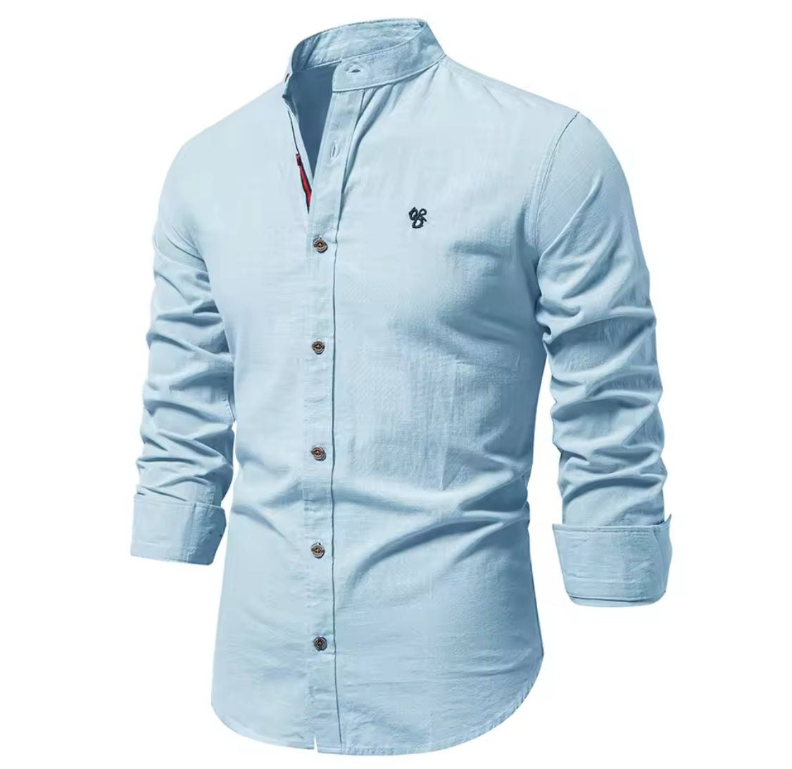 Chemise Homme Bleu & Blanc — Style Casual Chic & Tendance