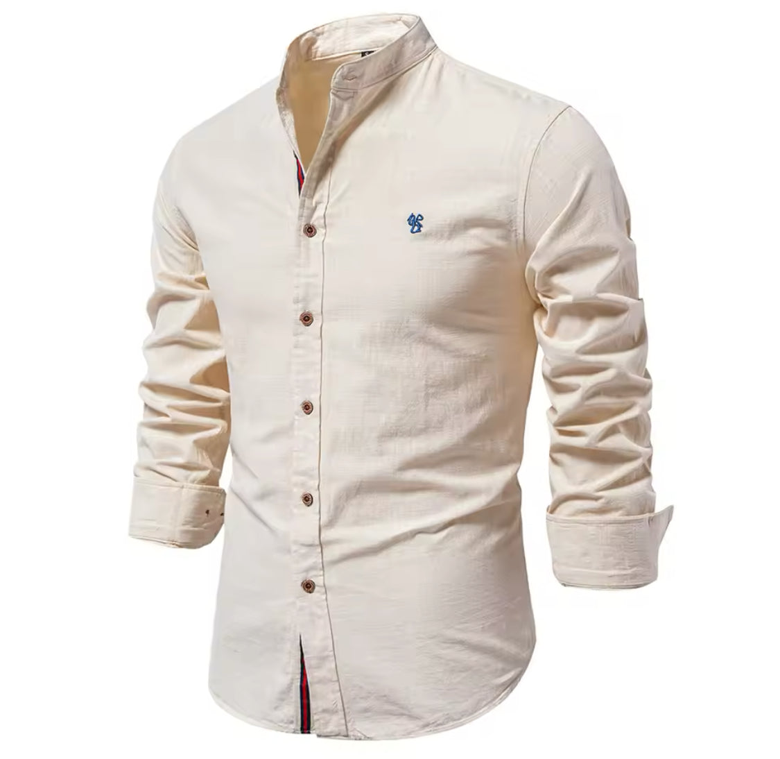 Chemise Homme Bleu & Blanc — Style Casual Chic & Tendance