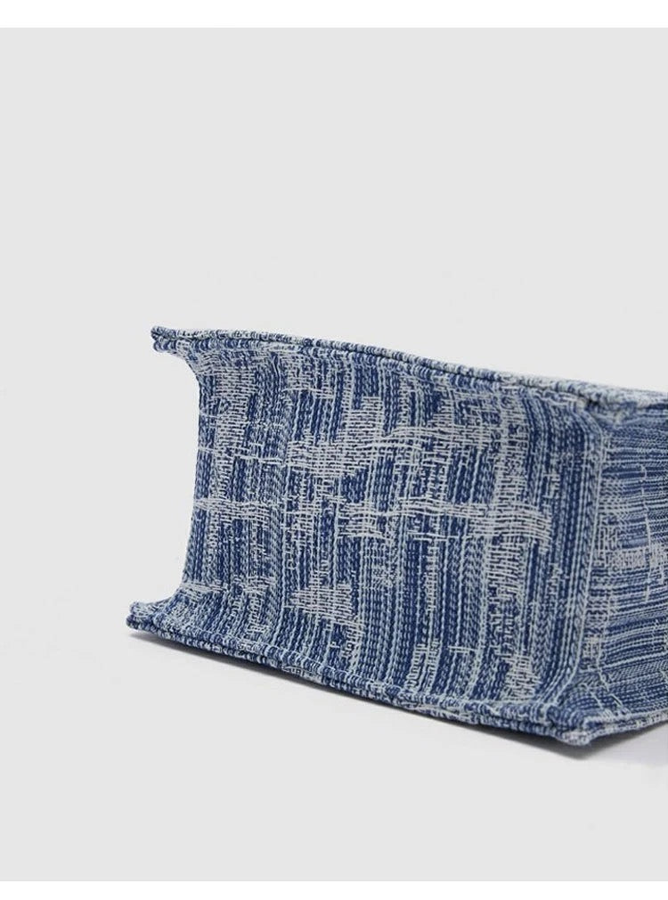 Mini Sac à Main Bandoulière en Jean — Femme