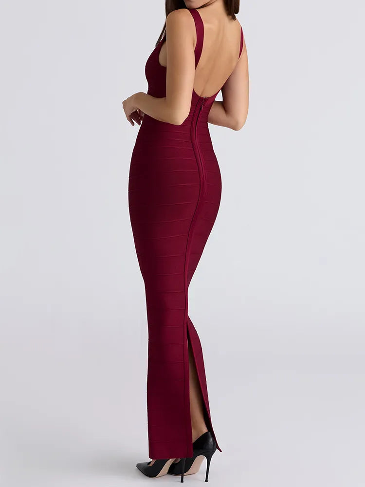 Robe Bandage Femme Sans Manches — Coupe Slim & Style Soirée Chic