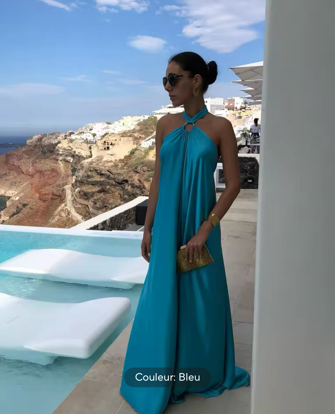 Robe Dos Nu à Franges Style Festif — Soirée & Été Femme